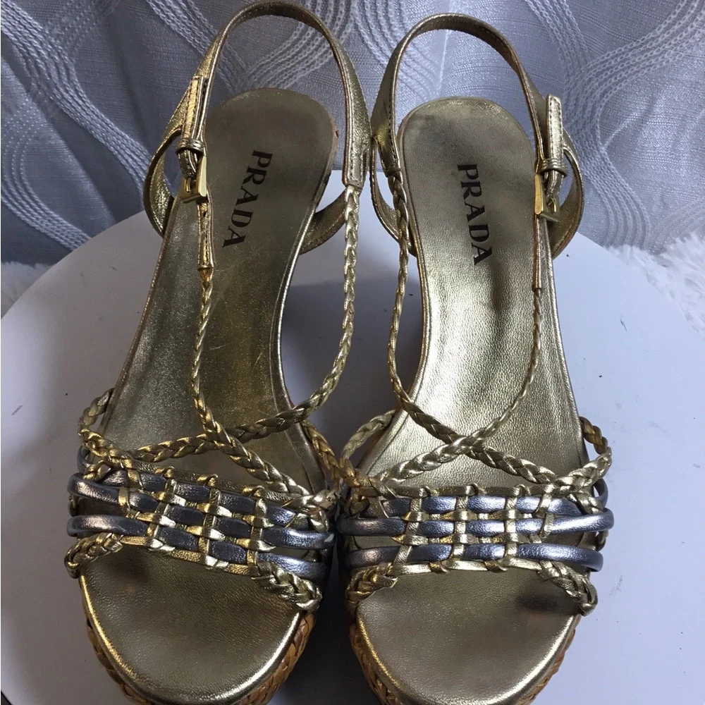 Prada stylish wedge
